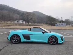 2021 Audi R8 5.2 V10 Performance Spyder, чёрный — фото 5