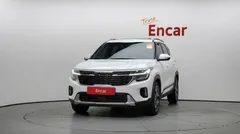 2023 Kia Seltos Gasoline 2.0 2WD, белый — фото 3