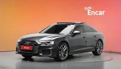 2021 Audi A6 45 TFSI Quattro Premium, серый — фото 1