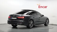 2021 Audi A6 45 TFSI Quattro Premium, серый — фото 2