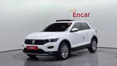 2021 Volkswagen T-Roc 2.0 TDI Premium, белый — фото 1