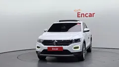 2021 Volkswagen T-Roc 2.0 TDI Premium, белый — фото 3