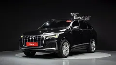 2021 Audi Q7 45 TDI Quattro Premium, чёрный — фото 12