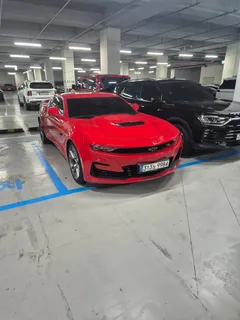 2021 ChevroletGMDaewoo Camaro SS 6.2 V8 Volcano Red, красный — фото 5