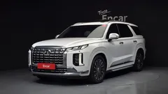 2023 Hyundai Palisade Gasoline 3.8 2WD, белый — фото 1