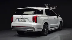 2023 Hyundai Palisade Gasoline 3.8 2WD, белый — фото 2