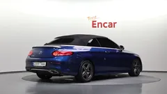 2022 Mercedes-Benz C-Class C200 Cabriolet, синий — фото 2