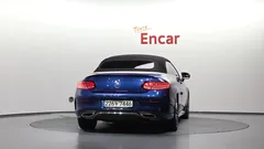 2022 Mercedes-Benz C-Class C200 Cabriolet, синий — фото 4