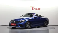 2022 Mercedes-Benz C-Class C200 Cabriolet, синий — фото 11