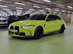 2022 BMW M3 M3 Sedan Competition M xDrive, 연두색 — фото 2