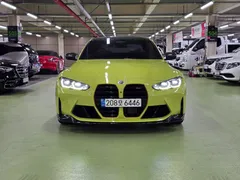 2022 BMW M3 M3 Sedan Competition M xDrive, 연두색 — фото 3