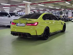 2022 BMW M3 M3 Sedan Competition M xDrive, 연두색 — фото 5