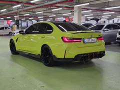 2022 BMW M3 M3 Sedan Competition M xDrive, 연두색 — фото 6