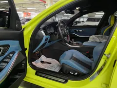 2022 BMW M3 M3 Sedan Competition M xDrive, 연두색 — фото 16
