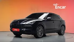 2021 Porsche Cayenne 3.0 Coupe, синий — фото 1