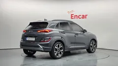2023 Hyundai Kona Gasoline 1.6 Turbo 2WD, серый — фото 2