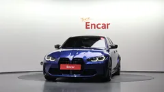 2021 BMW M3 M3 Sedan Competition, синий — фото 3