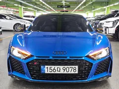 2022 Audi R8 5.2 V10 Performance Coupe, синий — фото 2