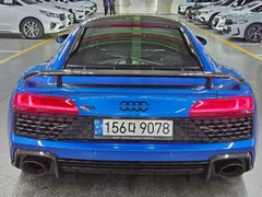 2022 Audi R8 5.2 V10 Performance Coupe, синий — фото 3