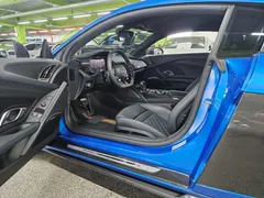 2022 Audi R8 5.2 V10 Performance Coupe, синий — фото 4