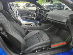 2022 Audi R8 5.2 V10 Performance Coupe, синий — фото 8