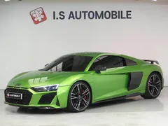 2021 Audi R8 5.2 V10 Performance Coupe, зелёный — фото 2