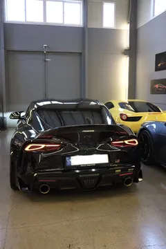 2022 Toyota Supra GR 3.0, чёрный — фото 4