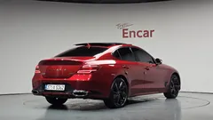 2021 Genesis G70 Gasoline 3.3T 4WD, красный — фото 2