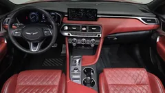 2021 Genesis G70 Gasoline 3.3T 4WD, красный — фото 7