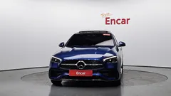 2022 Mercedes-Benz C-Class C300 AMG Line, синий — фото 3