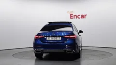 2022 Mercedes-Benz C-Class C300 AMG Line, синий — фото 4