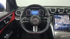 2022 Mercedes-Benz C-Class C300 AMG Line, синий — фото 12
