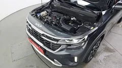 2023 Kia Seltos Gasoline 1.6 Turbo 2WD, серый — фото 6
