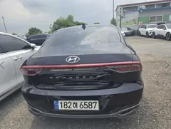 2022 Hyundai Grandeur Exclusive, синий — фото 3