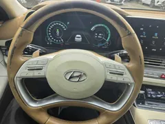 2022 Hyundai Grandeur Exclusive, синий — фото 5