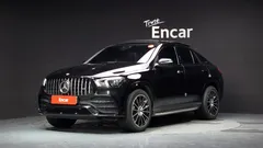 2022 Mercedes-Benz GLE-Class GLE400d 4MATIC Coupe, чёрный — фото 1