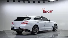 2023 Genesis G70 Gasoline 2.0T 2WD, белый — фото 2