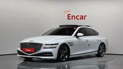 2021 Genesis G80 Diesel 2.2 2WD, белый — фото 1