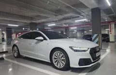 2021 Audi A7 45 TDI Quattro Premium, белый — фото 11