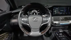2021 Lexus LS 3.5 Luxury AWD, серо-серебристый — фото 13