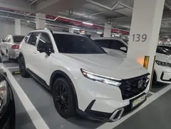 2024 Honda CR-V 2.0 Hybrid Touring 4WD, белый — фото 2