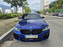 2021 BMW M5 M5 Sedan Competition, синий — фото 6