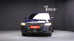 2022 Genesis GV70 2.5T Gasoline 2WD, синий — фото 3