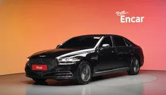 2021 Genesis G90 3.8 AWD, чёрный — фото 1