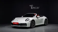 2021 Porsche 911 Carrera Cabriolet, белый — фото 1