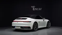 2021 Porsche 911 Carrera Cabriolet, белый — фото 2