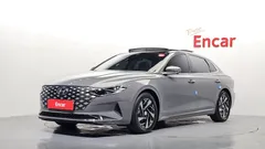 2022 Hyundai Grandeur Exclusive, серо-серебристый — фото 1