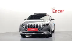 2022 Hyundai Grandeur Exclusive, серо-серебристый — фото 3