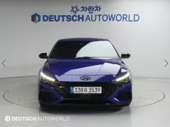 2021 Hyundai AVANTE 1.6 Turbo N Line, синий — фото 3