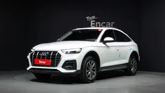 2022 Audi Q5 40 TDI Quattro Sportback, белый — фото 1